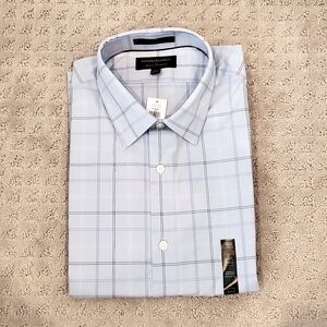 Men's L light blue dress shirt